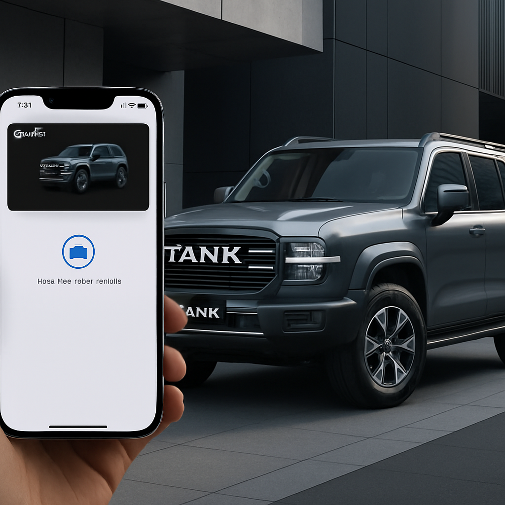 Apple Wallet’s Car Key Feature Expands to GWM’s Tank Vehicles