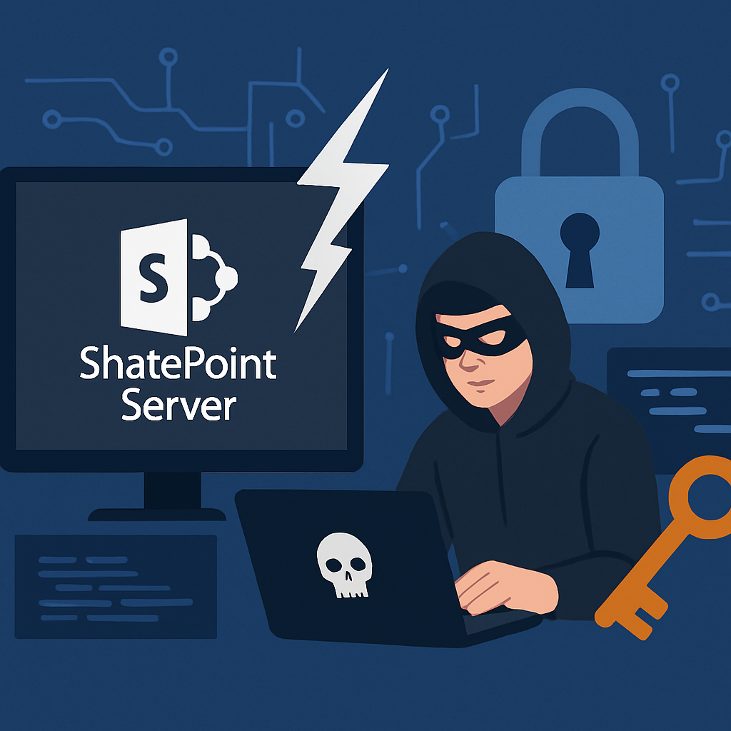 Critical SharePoint Vulnerabilities Exploited for RCE and IIS Key Theft