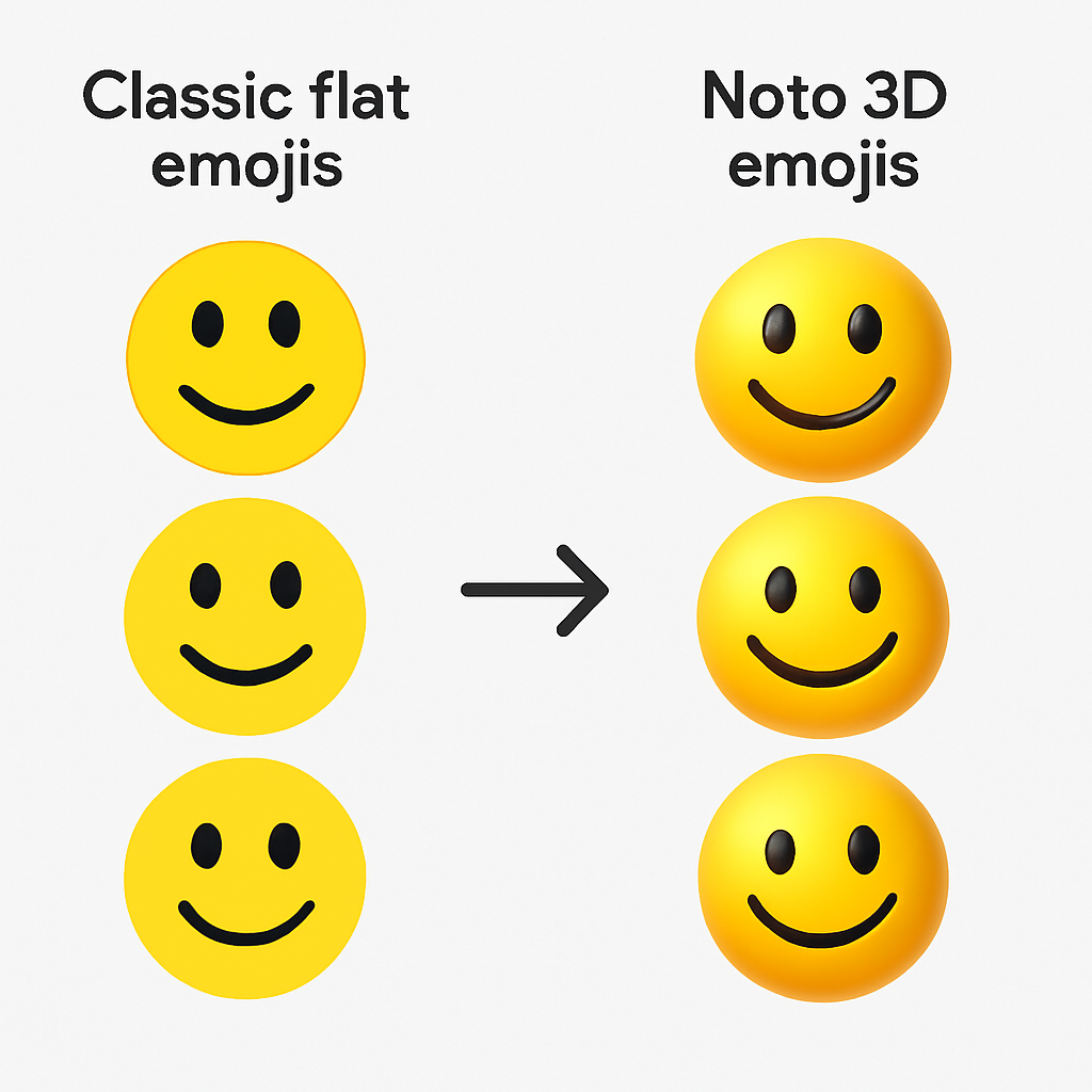 Google’s 3D Emoji Redesign: A Shift Towards Uniformity