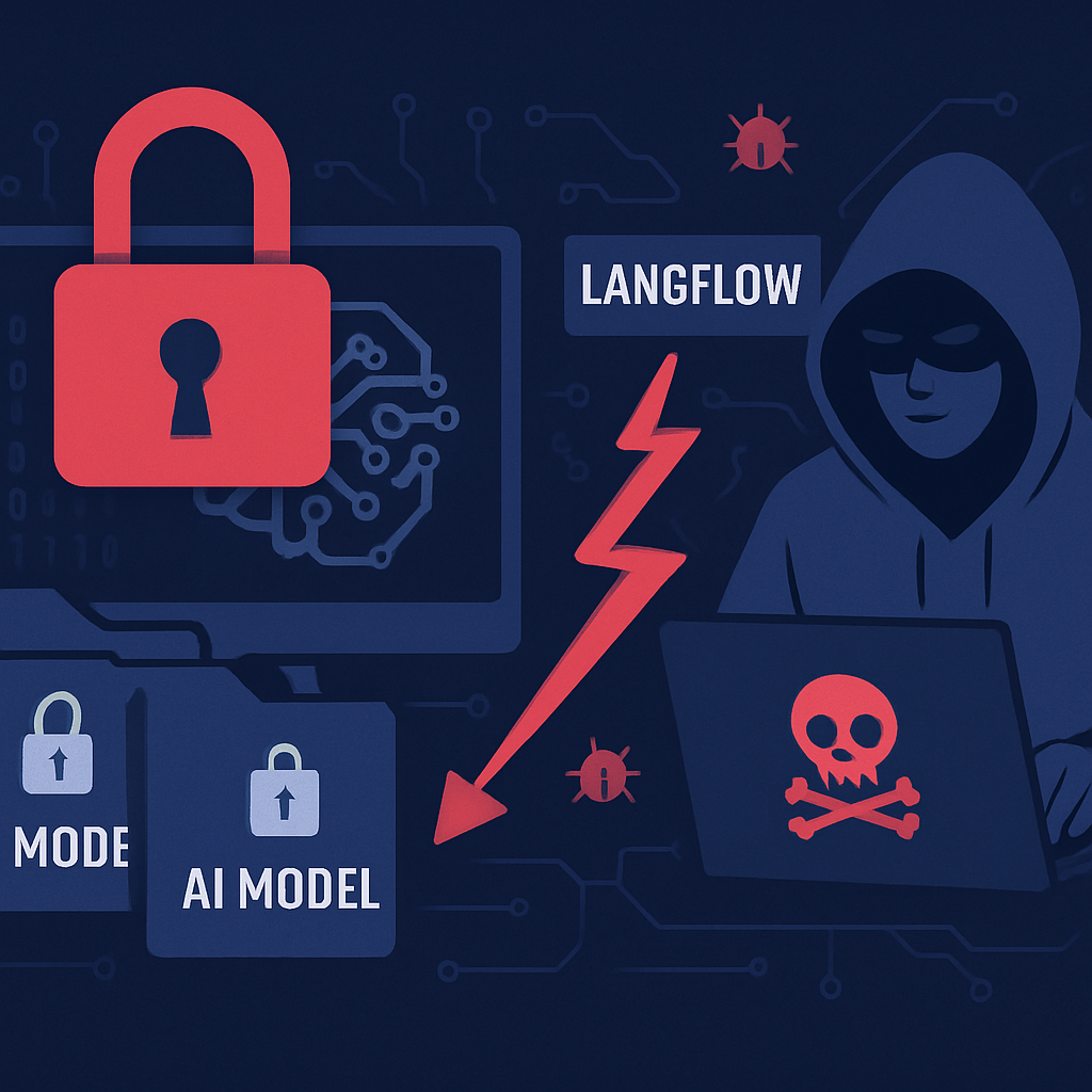 ENCFORGE Ransomware Targets AI Model Files in Langflow Exploit