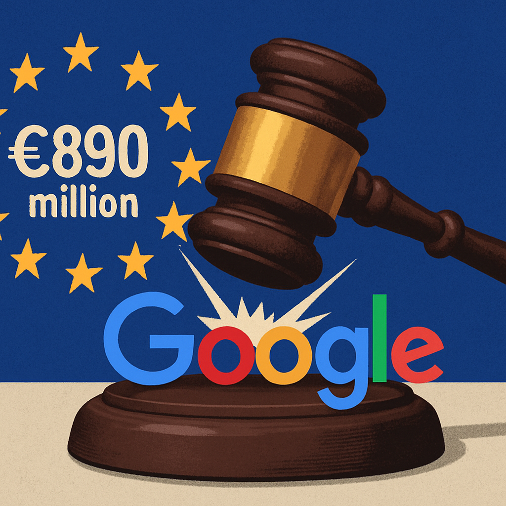 EU Fines Google $1 Billion for Antitrust Violations