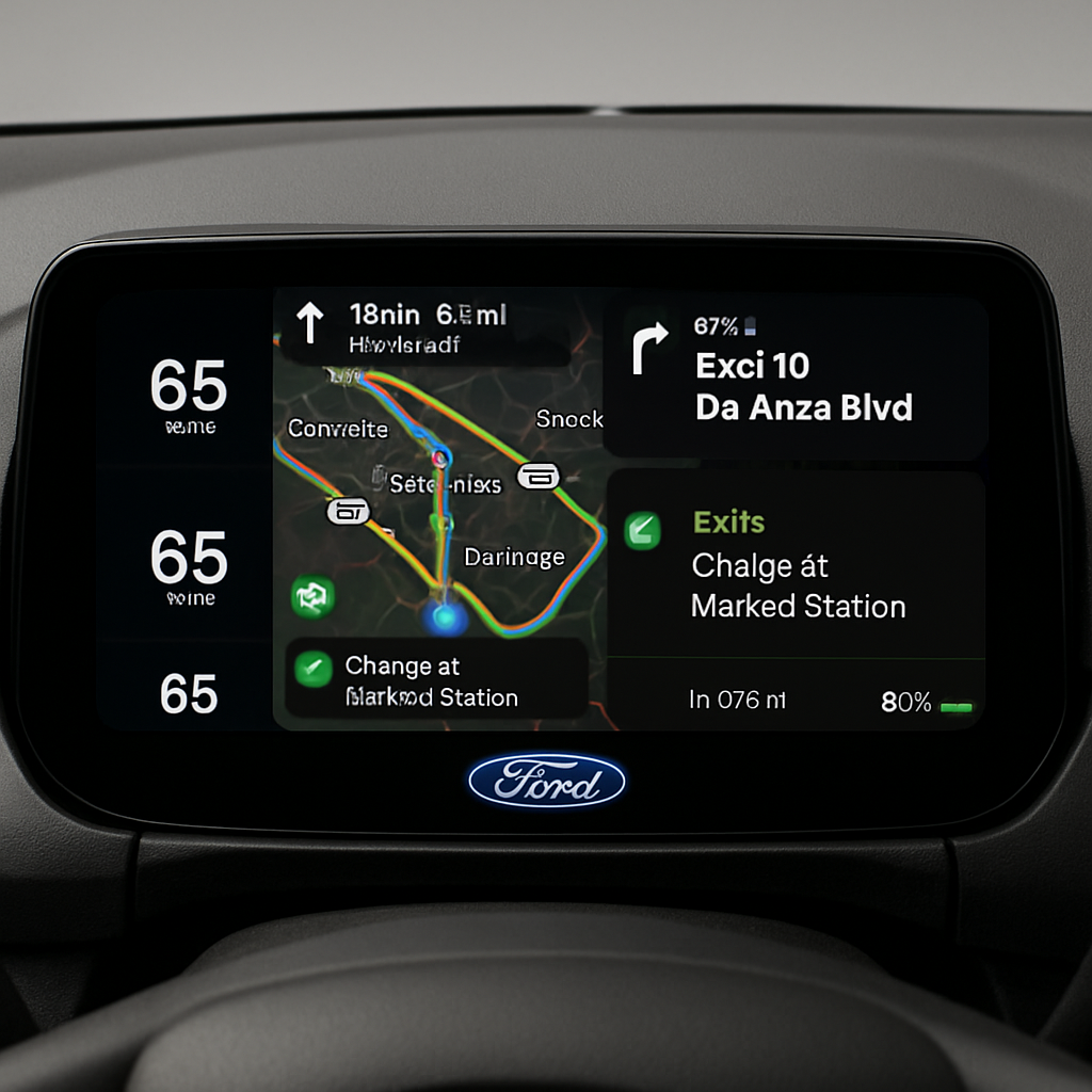 Apple Maps to Power Navigation in Ford’s 2027 Electric Vehicles