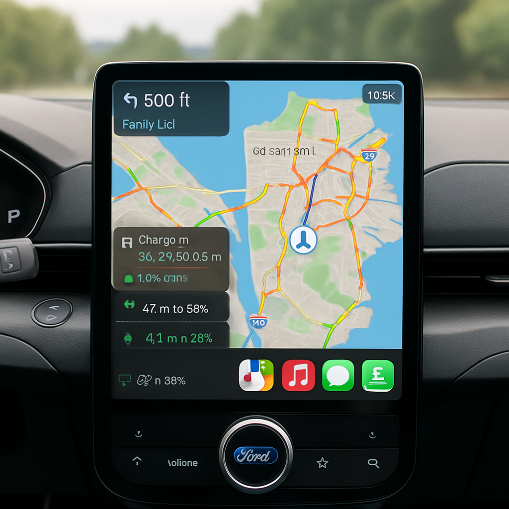 Apple Maps to Power Navigation in Ford’s Upcoming Electric Vehicles