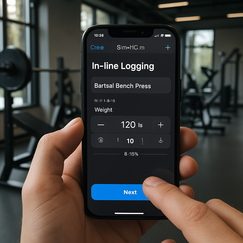 SmartGym Enhances iPhone App with Inline Logging and Smart Action Button