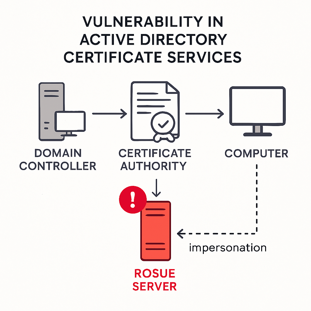 CertiGhosT Flaw in Active Directory CS Allows Domain Takeover