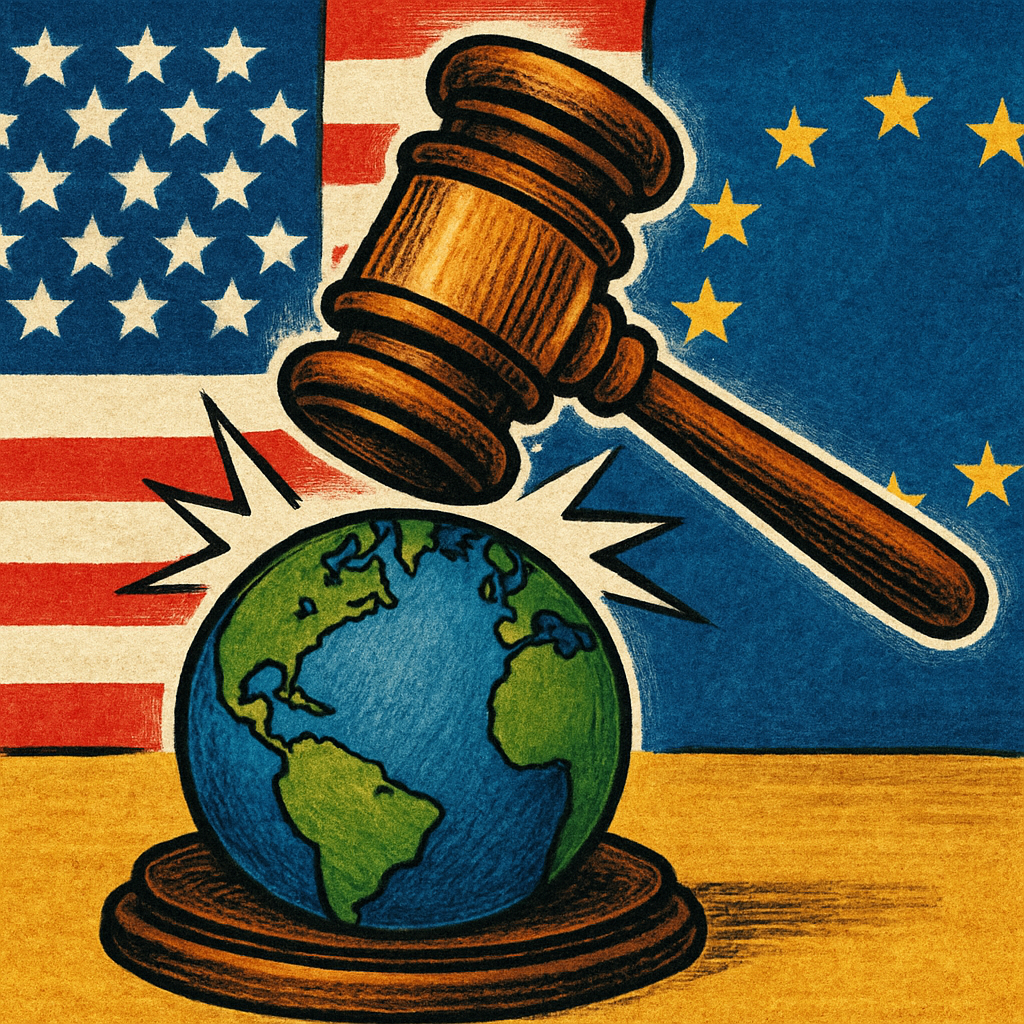 Trump Initiates Probe into EU’s Fines on U.S. Tech Giants