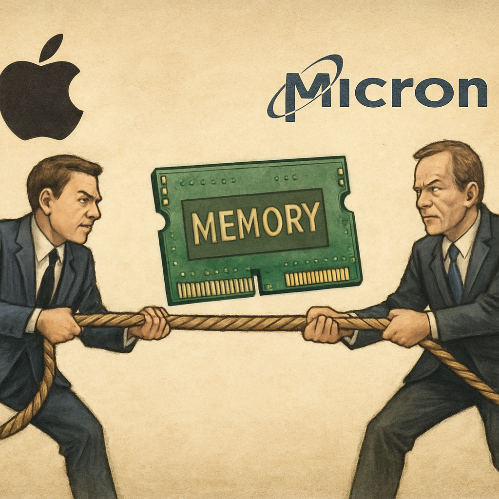 Micron Opposes Apple’s Plan to Source Memory from Blacklisted Chinese Supplier