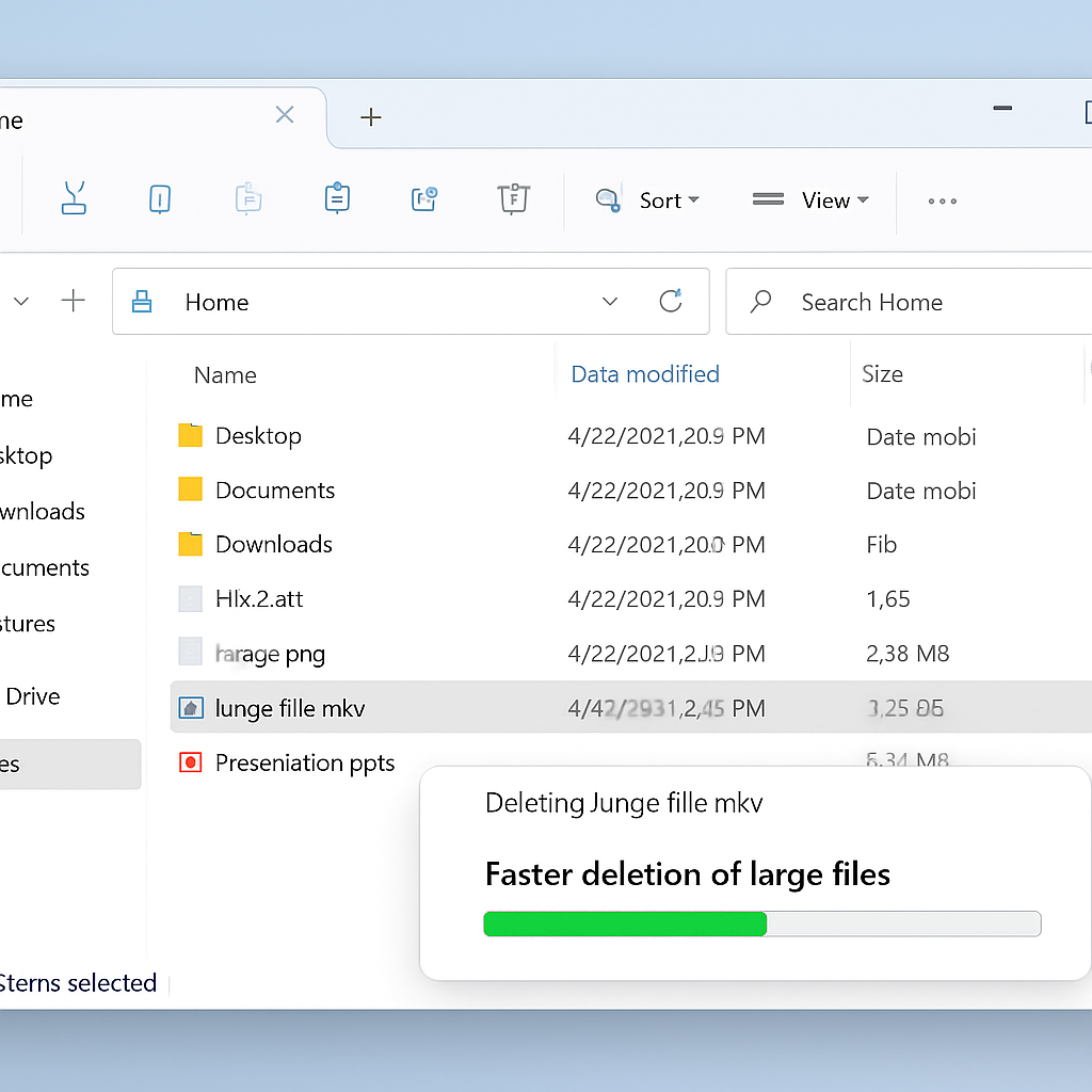 Windows 11 Enhances File Deletion Speed in File Explorer