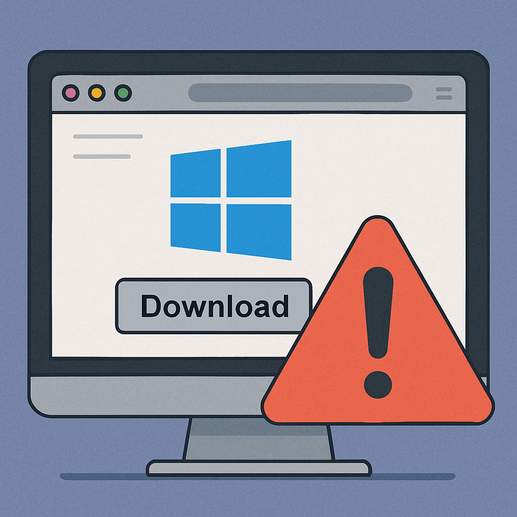 Malicious Websites Impersonate Popular Windows Apps to Distribute Malware