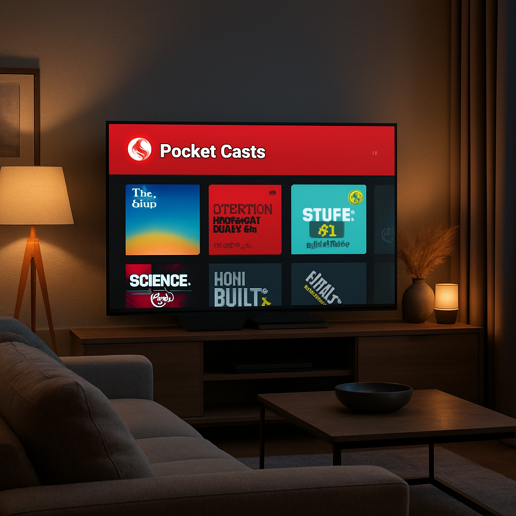 Pocket Casts Launches New Apple TV App