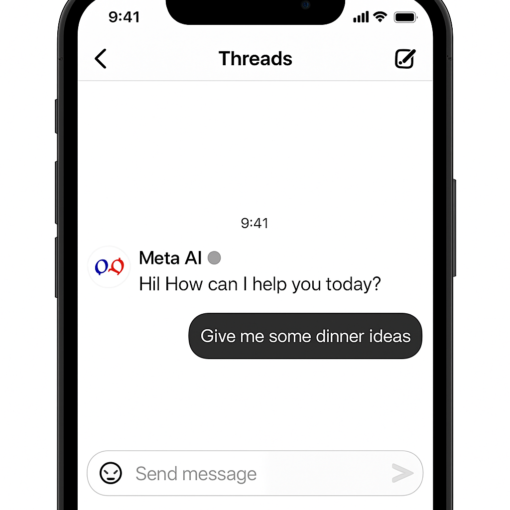 Threads Integrates Meta AI into Direct Messages