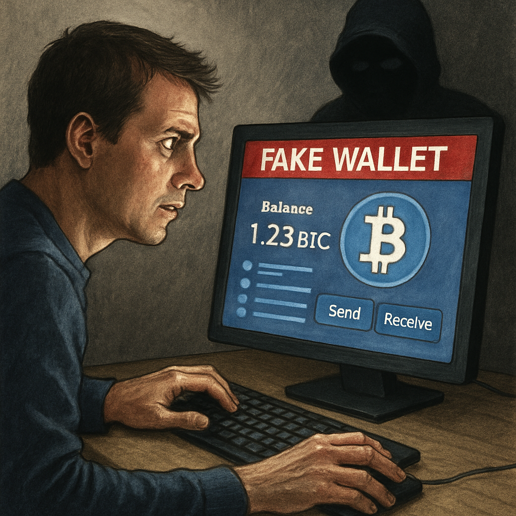 Hackers Exploit Fake Crypto Wallet Screens to Steal Recovery Phrases