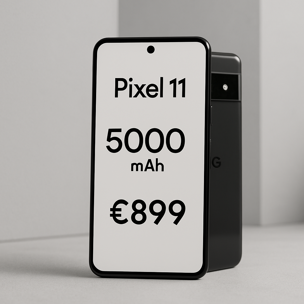 Google Pixel 11: Battery Sizes and UK Pricing Details Emerge