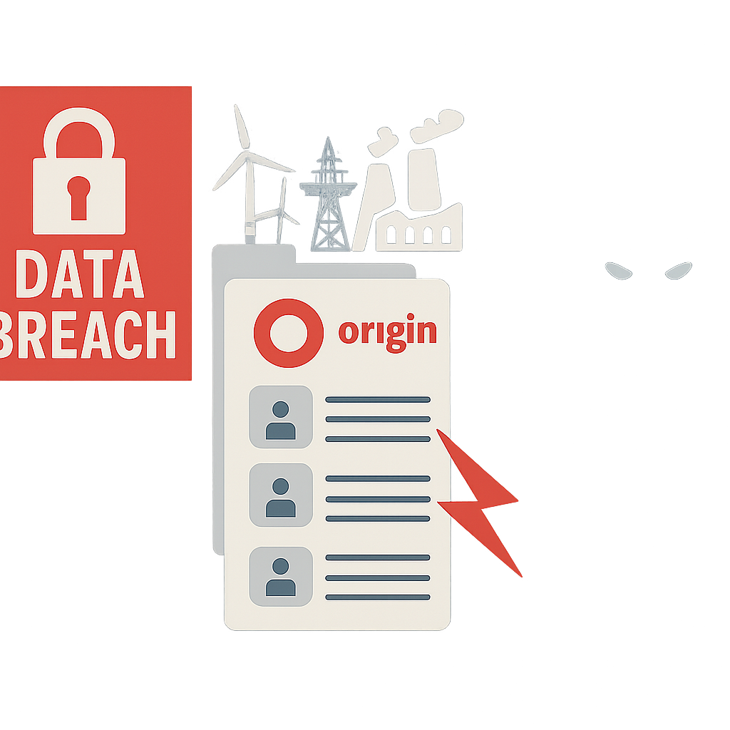 Origin Energy Data Breach Exposes 900,000 Customer Records
