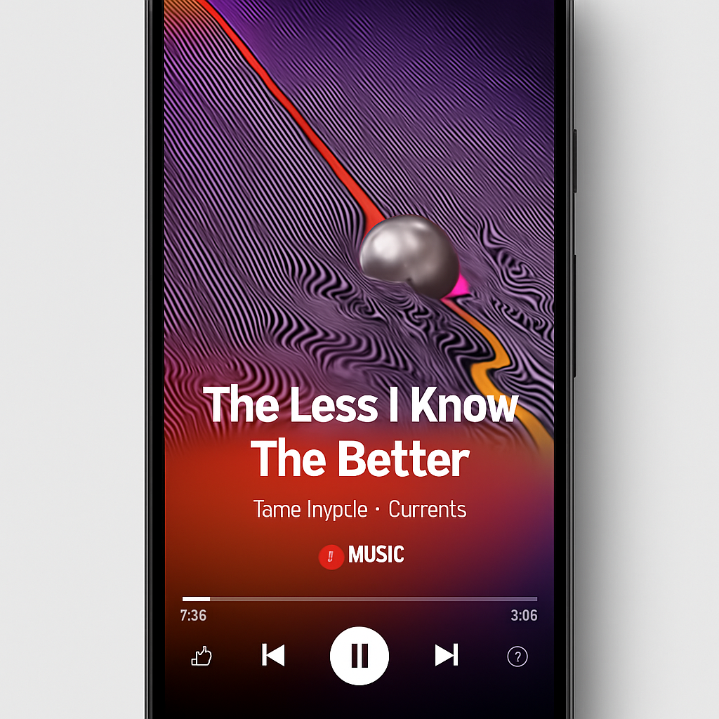 YouTube Music Tests Fullscreen Album Art in Now Playing Redesign