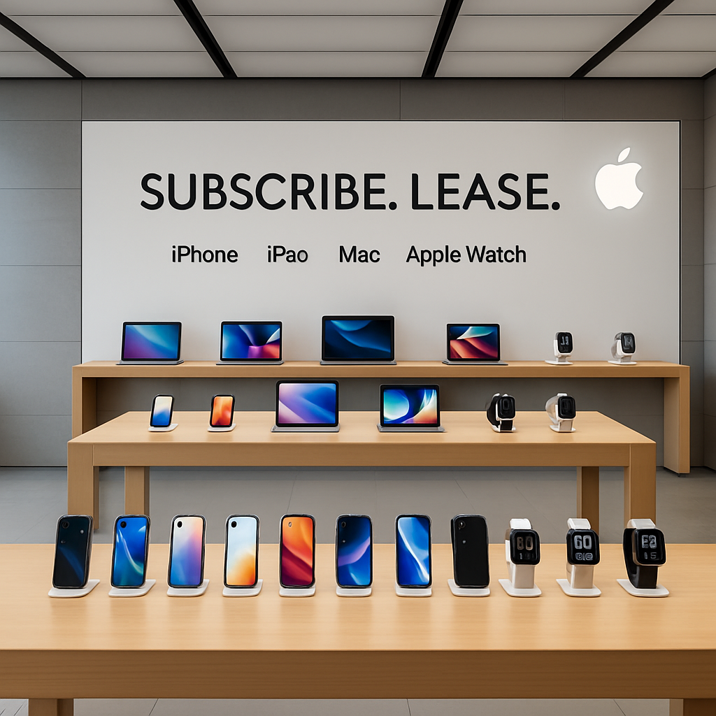 Apple Introduces ‘Apple Upgrade’ Leasing Program with Monthly Plans