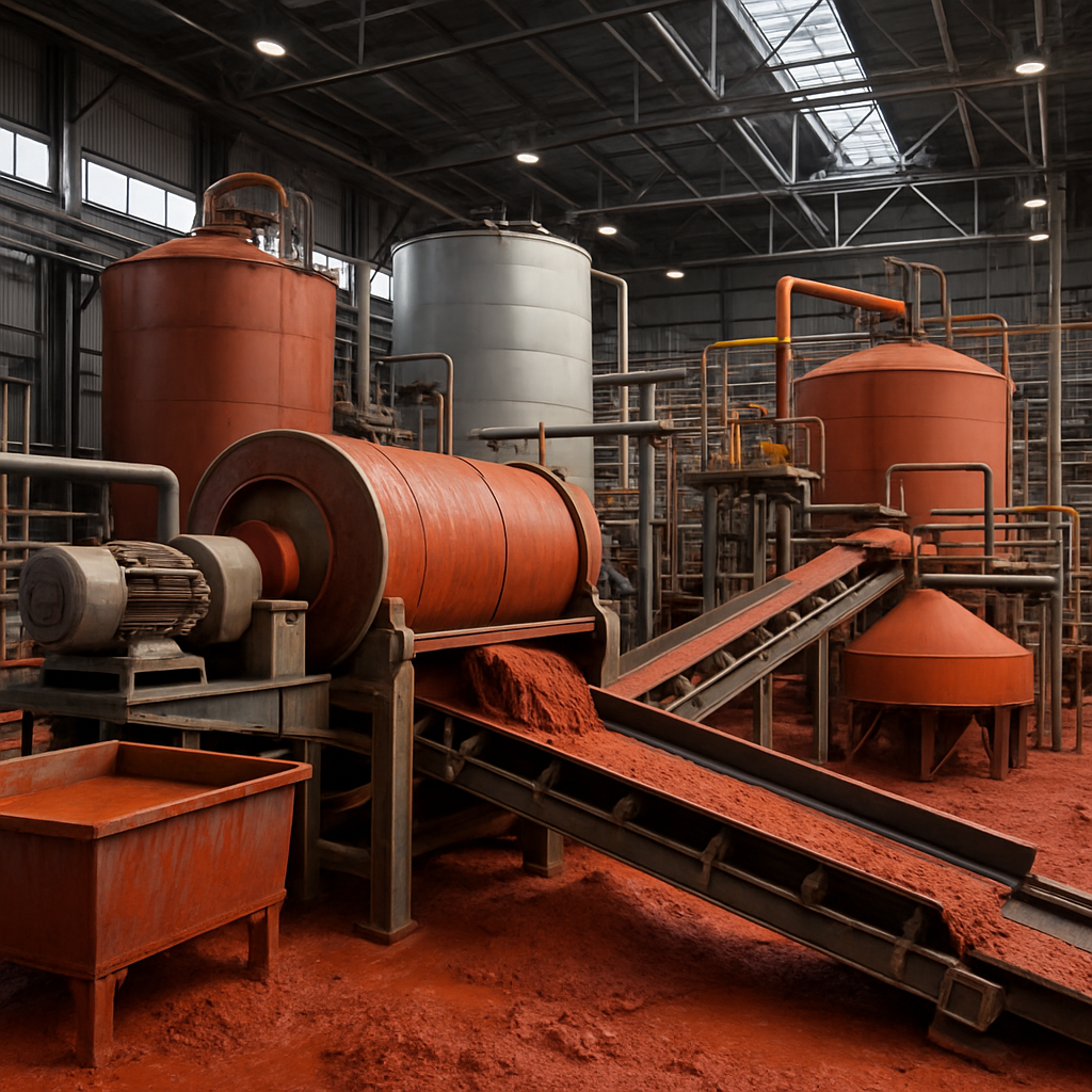 Fast Metals Turns Red Mud into Critical Minerals