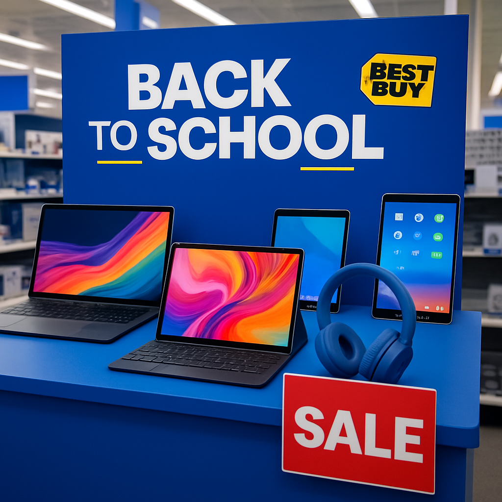 Best Buy’s Back to School Sale Offers Major Tech Discounts