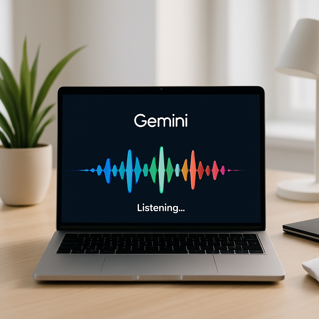 Gemini for macOS Introduces Advanced Voice Control and Transcription