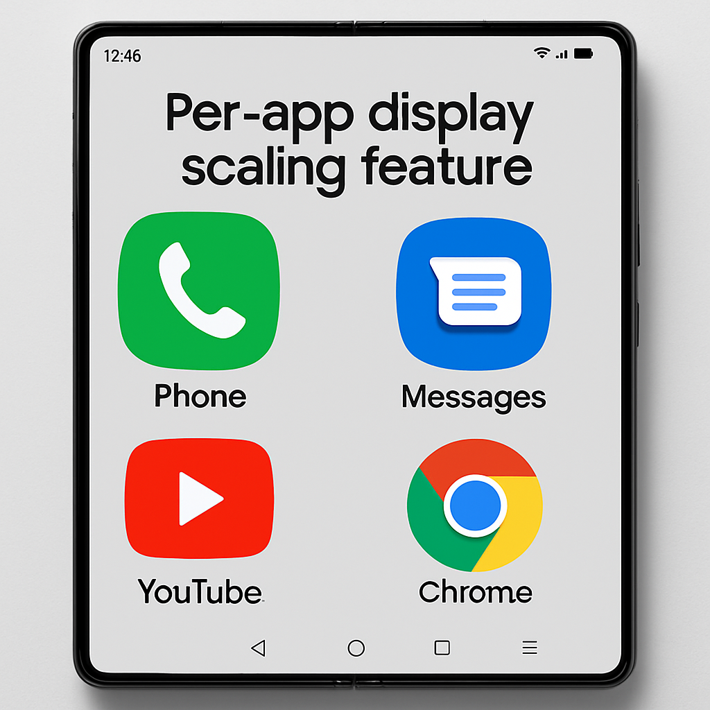 Galaxy Z Fold 8 Introduces Per-App Display Scaling for Enhanced User Experience