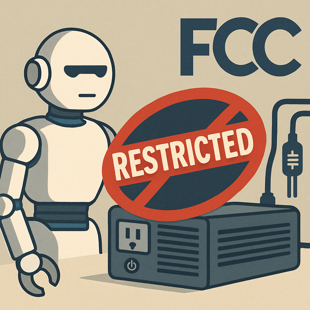 FCC Restricts Foreign-Made Robots and Power Inverters Over Cybersecurity Concerns