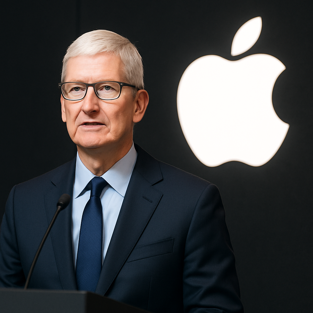 Tim Cook to Lead Final Apple Earnings Call Today