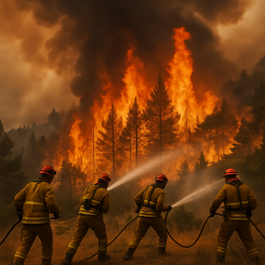 Apple Pledges Aid Amid Southern Europe’s Wildfire Crisis