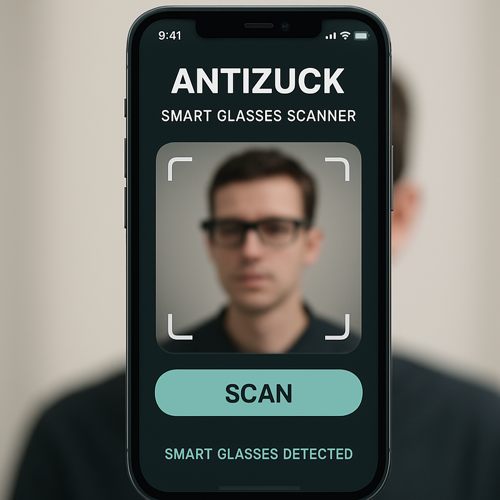Antizuck App Detects Nearby Smart Glasses, Tops App Store