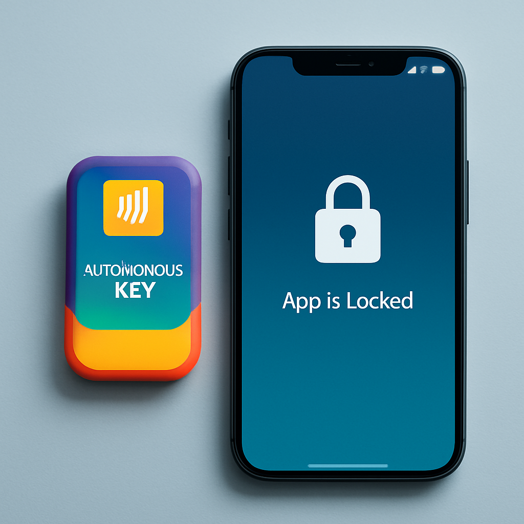 Autonomous Key: A $9 NFC Device to Physically Lock Addictive Apps