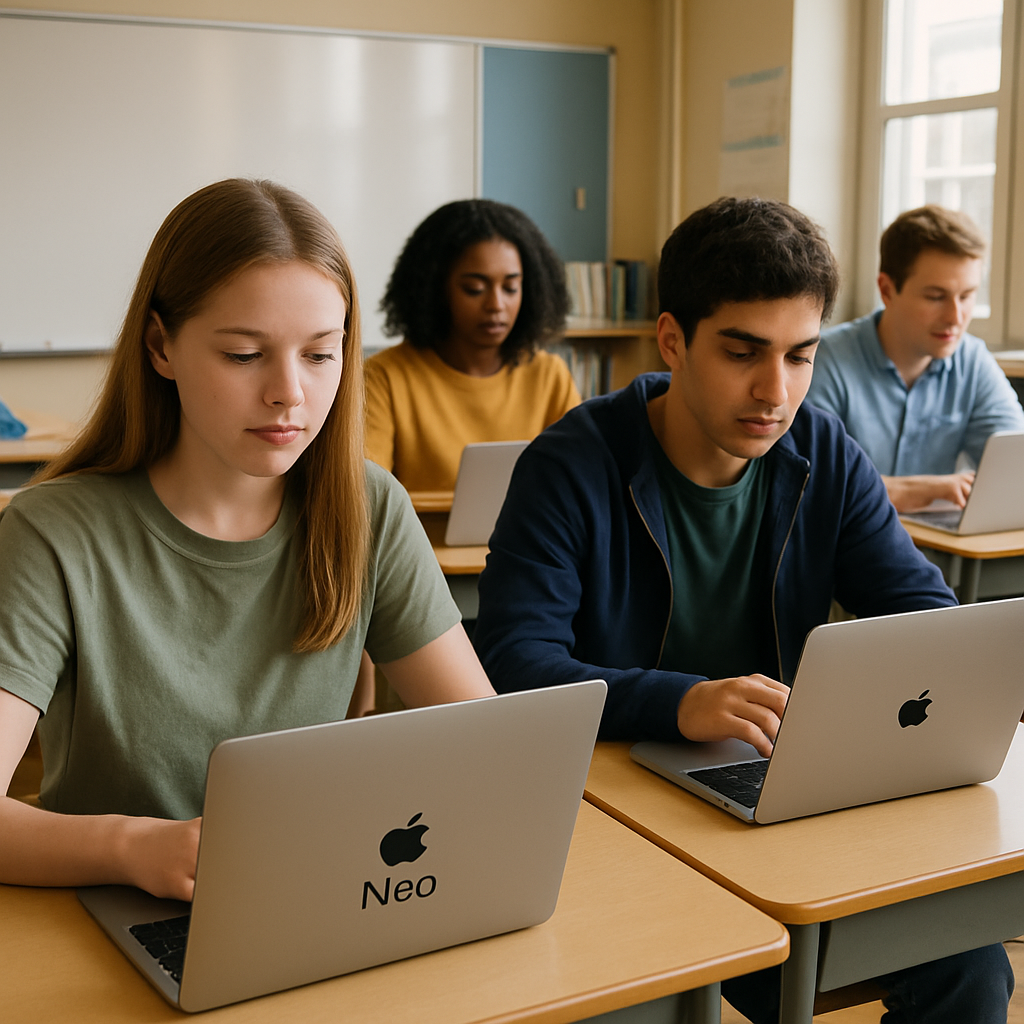 MacBook Neo Gains Traction in Education, Challenging Windows and Chromebooks