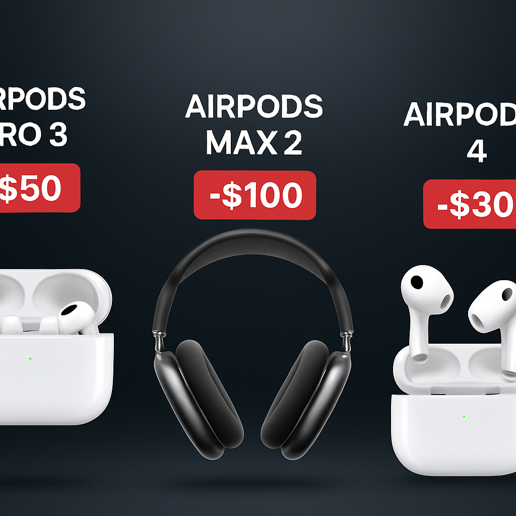 Amazon Offers Significant Discounts on AirPods Lineup