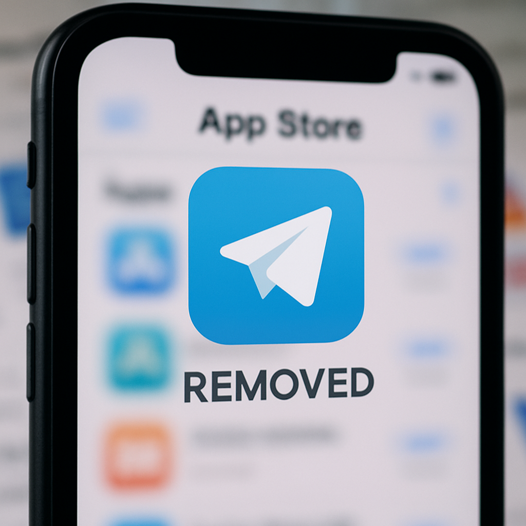 Telegram Briefly Removed from App Store Over Content Violation