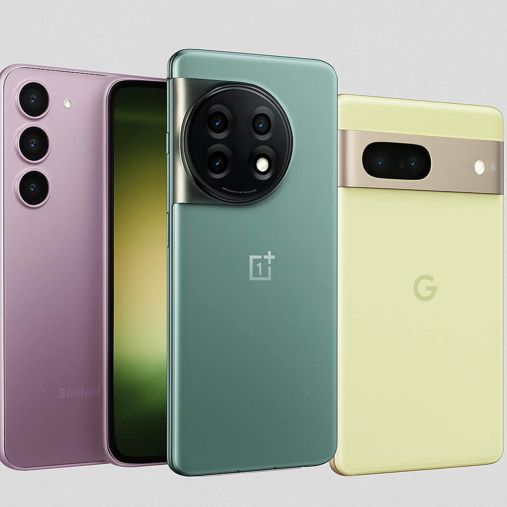 Smartphones Embrace Bold Designs and Features