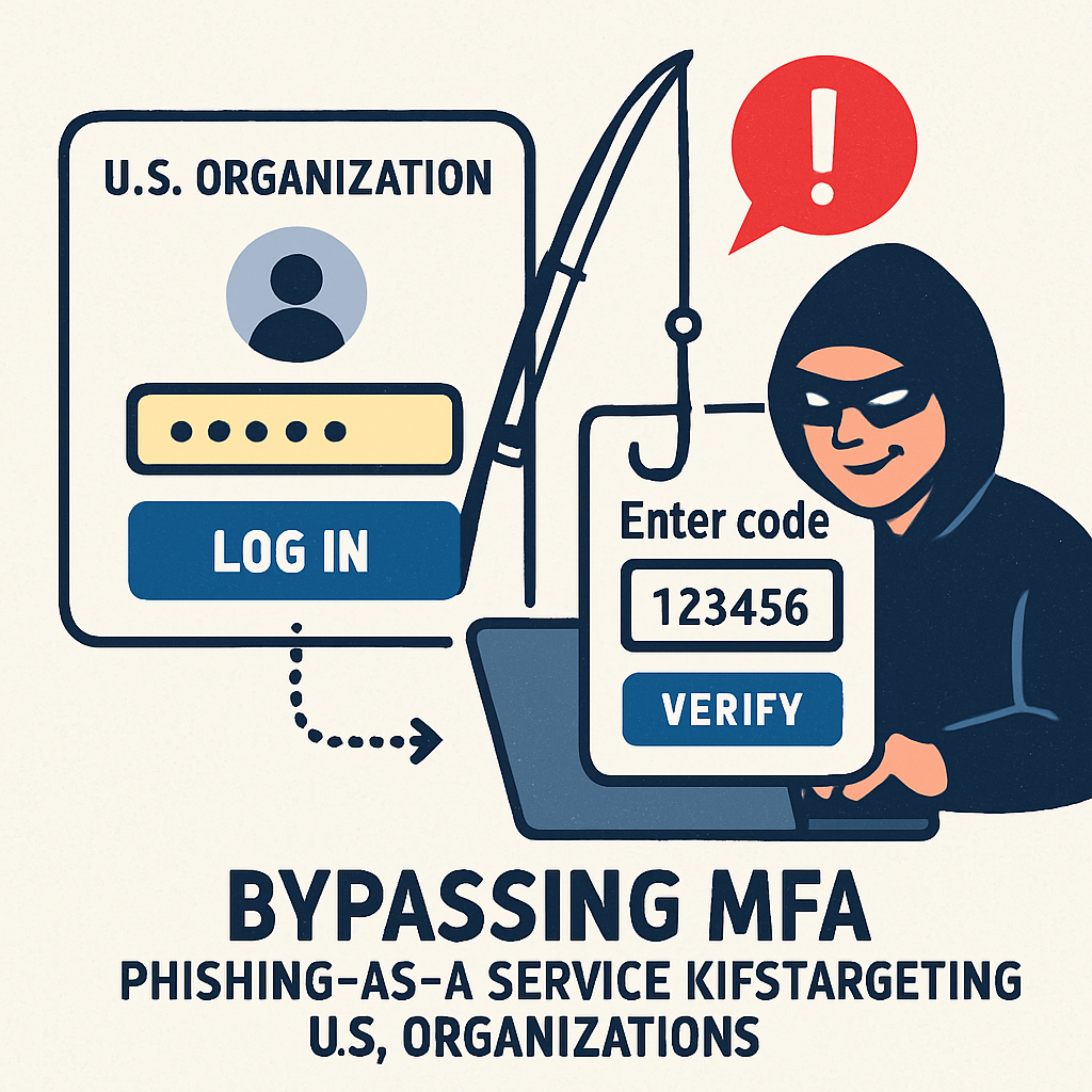 Phishing-as-a-Service Kits Bypass MFA to Target US Organizations
