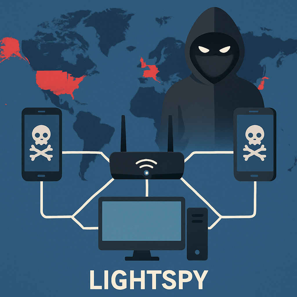 LightSpy Spyware Targets 13 Countries, Including the US