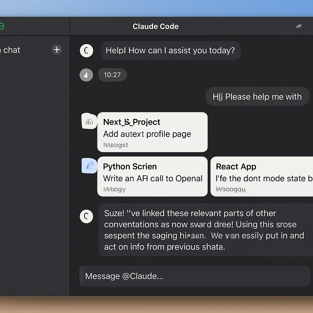 Claude Code Introduces Cross-Session Messaging on macOS