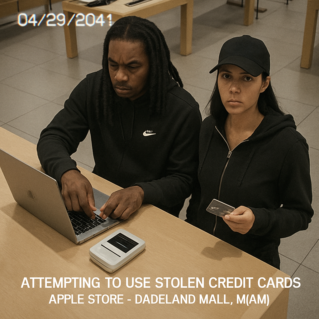 Thieves Attempt to Use Stolen Credit Cards at Miami Apple Store