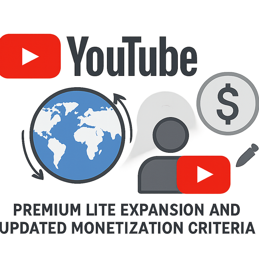 YouTube Expands Premium Lite and Updates Monetization Criteria