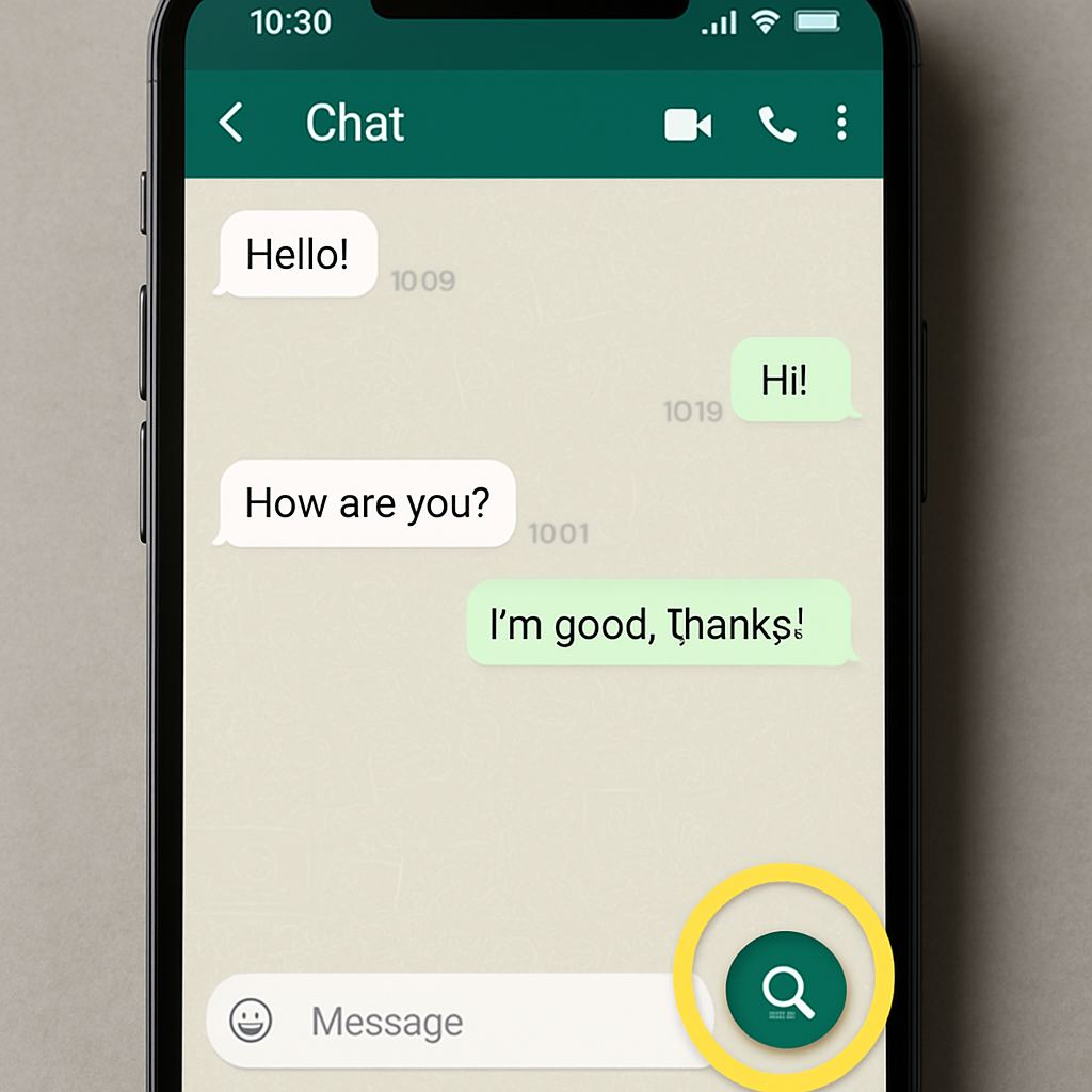WhatsApp Beta for iOS Hints at New In-Chat Search Feature
