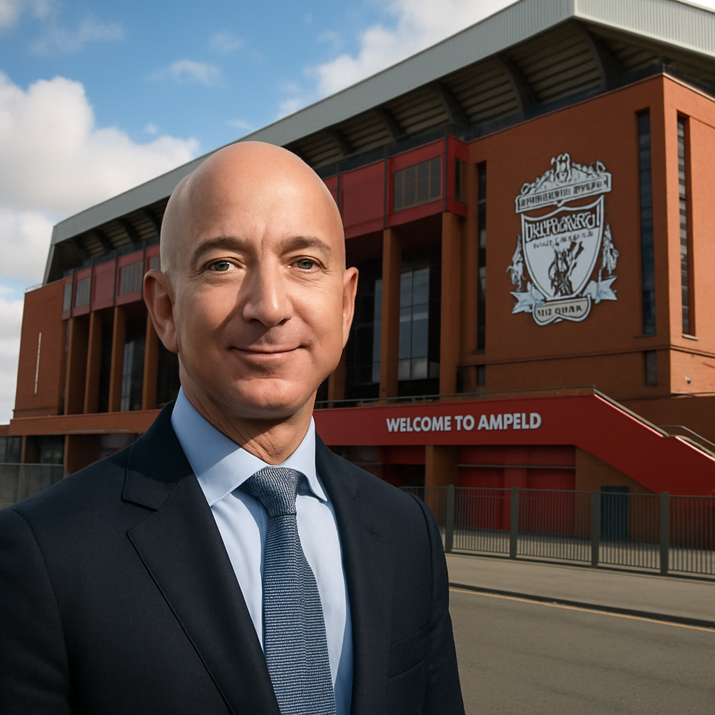 Jeff Bezos Eyes Stake in Liverpool FC