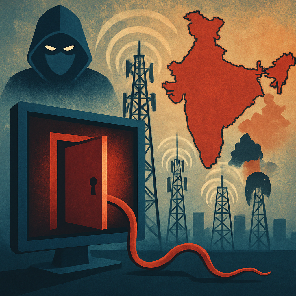 PATCHCORD Backdoor Targets Afghan Telecom and Indian Infrastructure