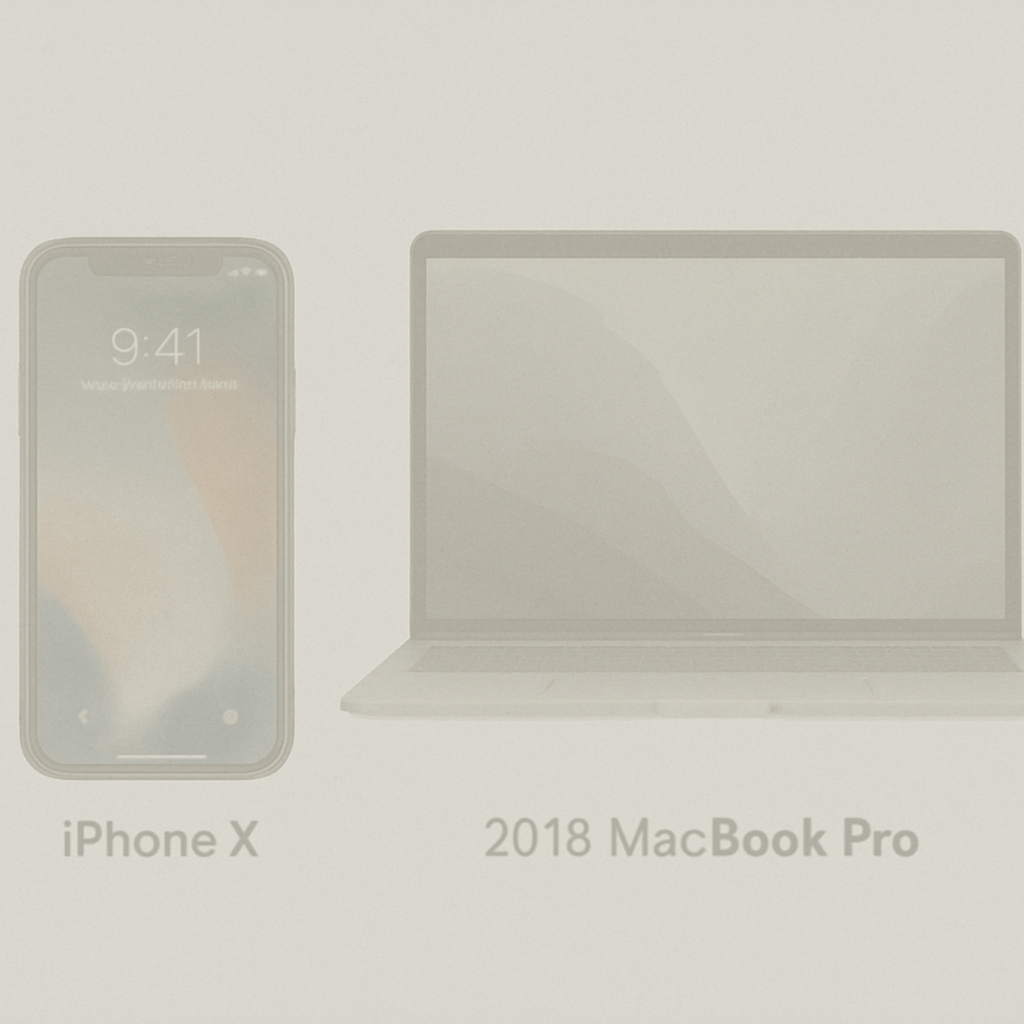 Apple Declares iPhone X and 2018 MacBook Pro Obsolete