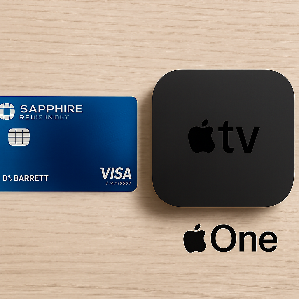 Chase Sapphire Preferred Adds Free Apple TV and Apple One Credits