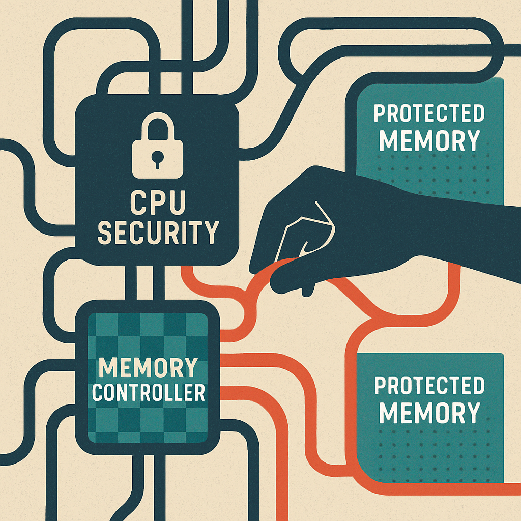 New DRAM Scrambling Attack Bypasses CPU Security Protections