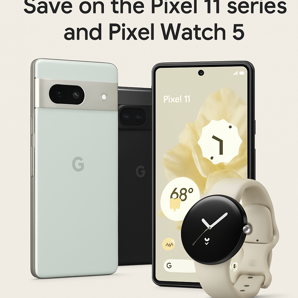 Google Play Points Offer Up to $175 Off Pixel 11 Series