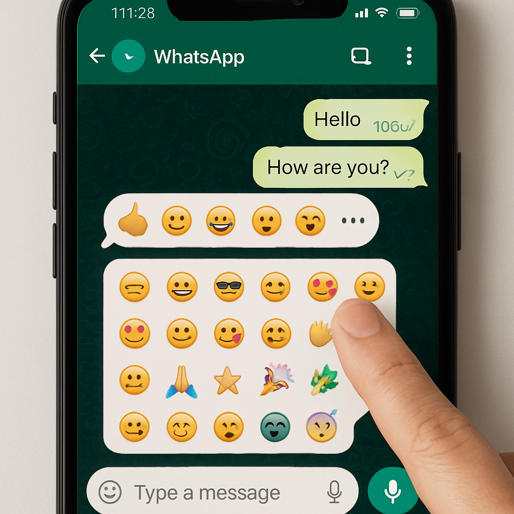 WhatsApp to Introduce Customizable Emoji Reaction Sets on iOS