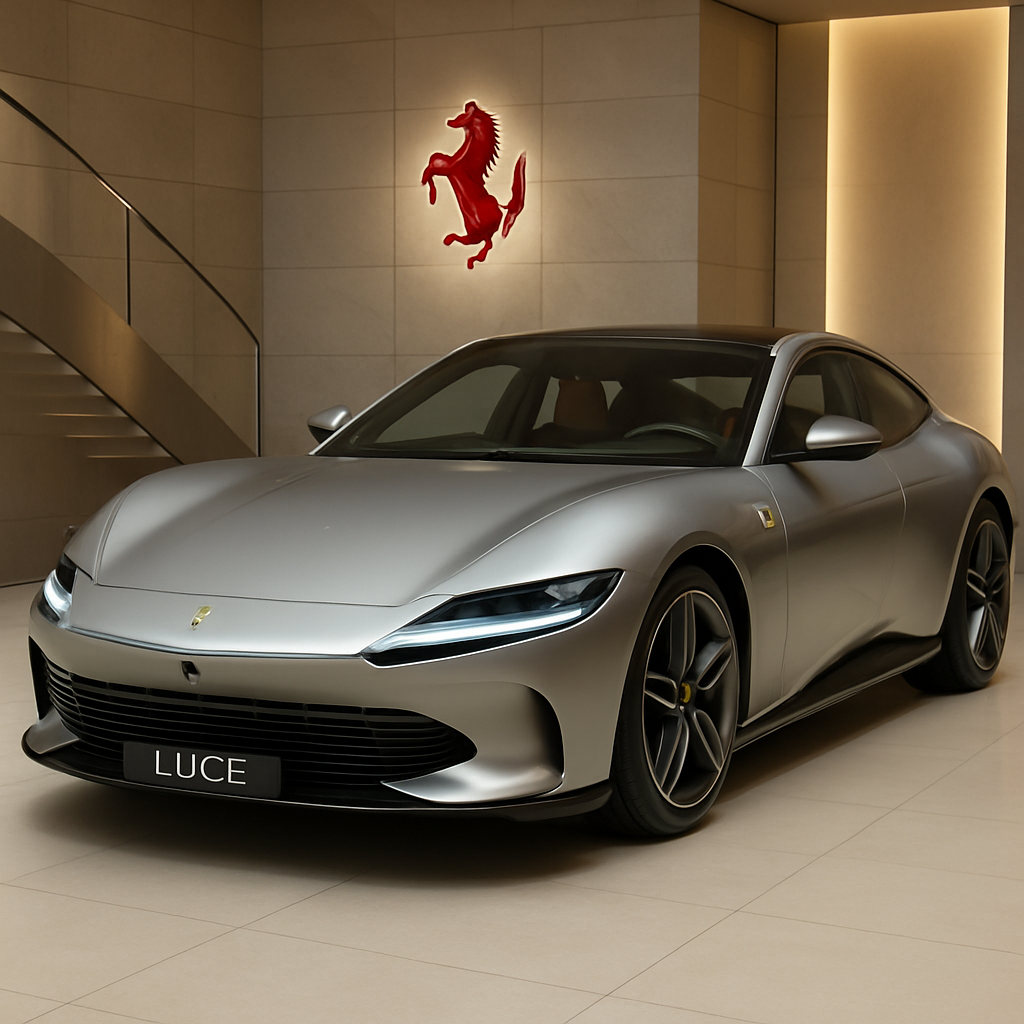 Jony Ive-Designed Ferrari Luce Fetches $40M at Auction