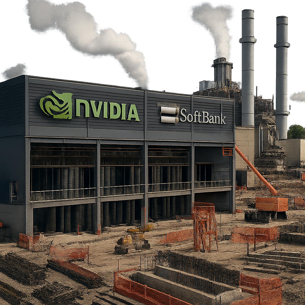Nvidia Invests $1.5B in SoftBank’s AI Data Center Project