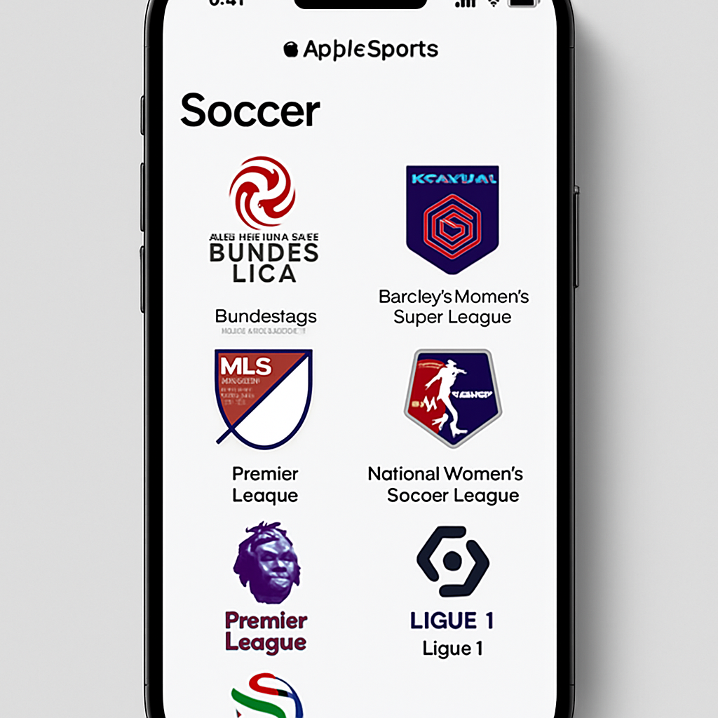 Apple Sports App Adds Seven New Soccer Leagues