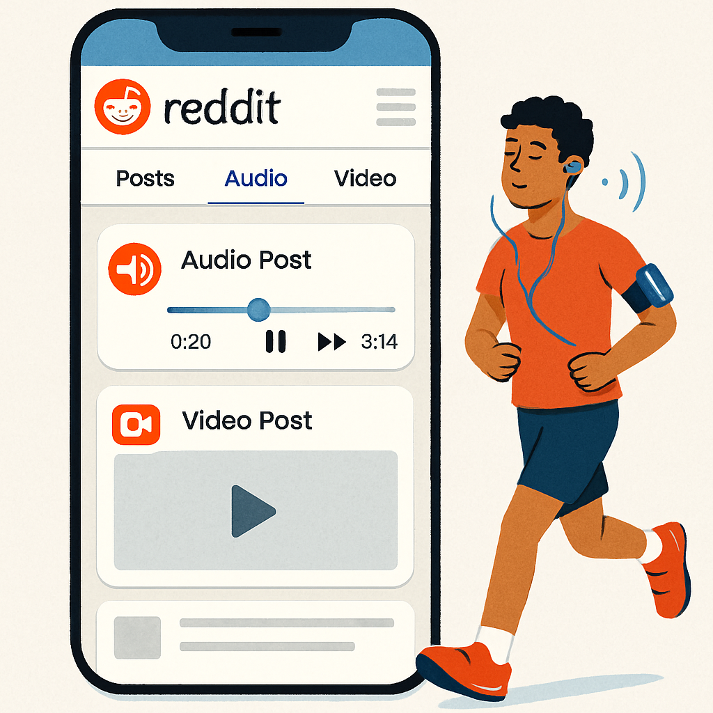 Reddit Tests Audio and Video Features Inspired by TikTok